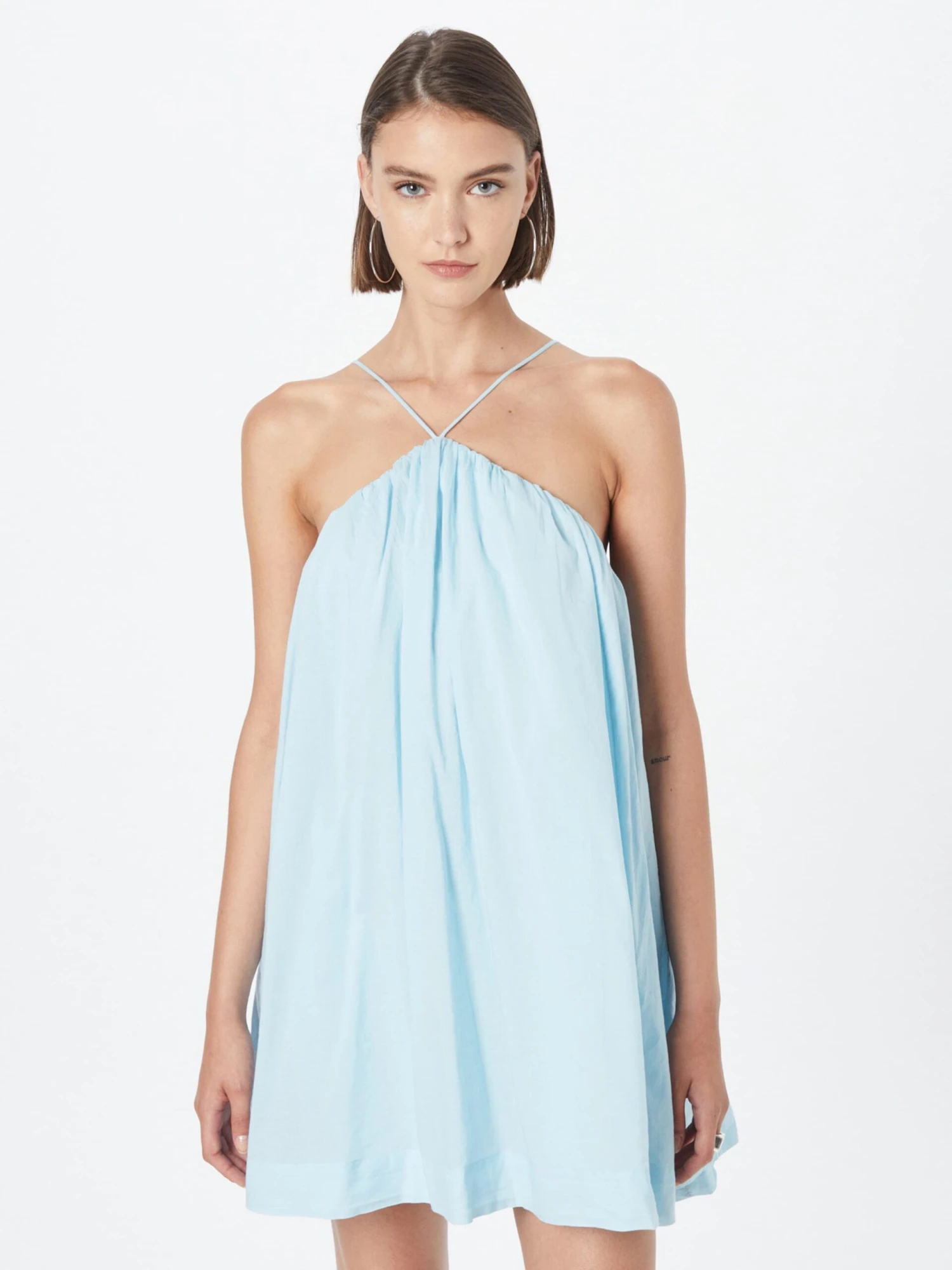 Abercrombie & Fitch Robes Dété Robe D’été Femme Bleu Clair 5 Abercrombie & Fitch Robes Dété Robe D’été Femme Bleu Clair – Image 3