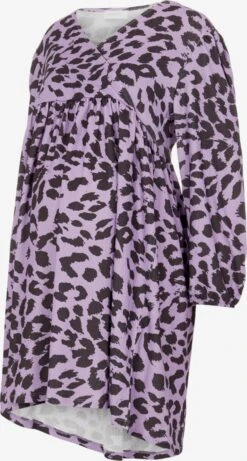 Mamalicious Robes En Jersey Robe Maj Tess Femme Violet