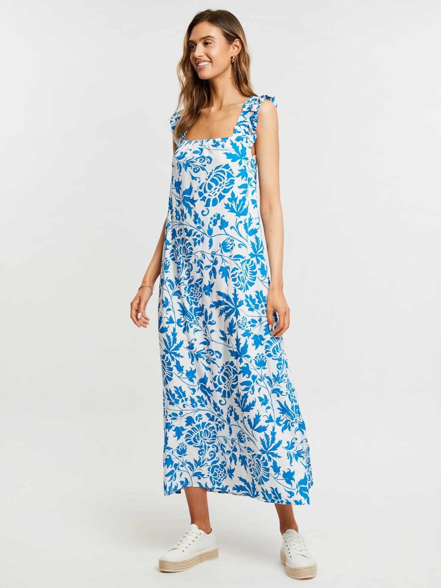 Threadbare Robes Dété Robe D’été Rainbow Femme Bleu 4 Threadbare Robes Dété Robe D’été Rainbow Femme Bleu – Image 2