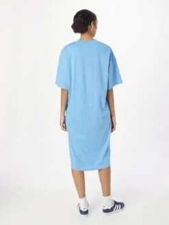URBAN CLASSICS Robes En Jersey Robe Femme Bleu Ciel -Stil Femme Soldes Boutique 12403b5e087e287631df5ce213ba4df0