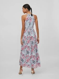 Vila Robes Dété Robe D’été JULIETTE Femme Bleu Clair -Stil Femme Soldes Boutique 12a6e527e1a09dc07d21015f71fc03f0