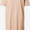 URBAN CLASSICS Robes En Jersey Robe Femme Rose Ancienne