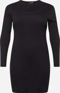 ONLY CARMAKOMA Robes En Jersey Robe NUSSA Femme Noir