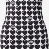 LOVE MOSCHINO Robes En Jersey Robe ABITO Femme Noir / Blanc -Stil Femme Soldes Boutique 2848d17ea7bd8550a10aea86a777bf08