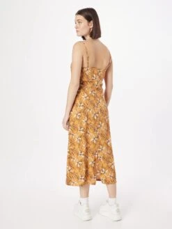 Robes Dété Robe D’été Femme Abricot / Orange Clair -Stil Femme Soldes Boutique 28d80658bf9445efd3f32091bee21bc4