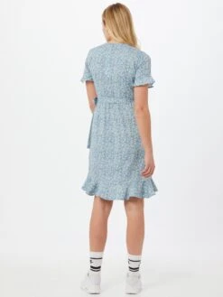 ONLY Robes Dété Robe D’été Olivia Femme Bleu Clair -Stil Femme Soldes Boutique 2961f13252f2c39164898feaec4f845b