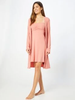 LingaDore Robes De Chambre Robe De Chambre Femme Rose Clair -Stil Femme Soldes Boutique 2a28f1d4600eaad80528626e830910b0