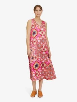 Vera Mont Robes Dété Robe D’été Femme Rose -Stil Femme Soldes Boutique 2e79e63bbee9dfe3a35eb18a75218a4c