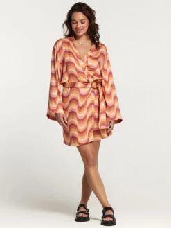 Shiwi Robes Dété Robe D’été Biarritz Femme Marron -Stil Femme Soldes Boutique 2fb71b6c4c06f9ee16d7d1b6516e0394