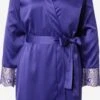 LingaDore Robes De Chambre Robe De Chambre Femme Bleu Marine -Stil Femme Soldes Boutique 30ef0513938c02c5159ab3cec4ffdf37