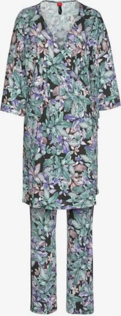 S.Oliver Robes De Chambre Robe De Chambre Femme Mélange De Couleurs