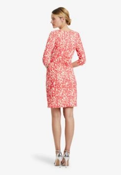 Vera Mont Robes En Jersey Robe Femme Corail -Stil Femme Soldes Boutique 378e26a5713a39989b16ff7fb8ba0519