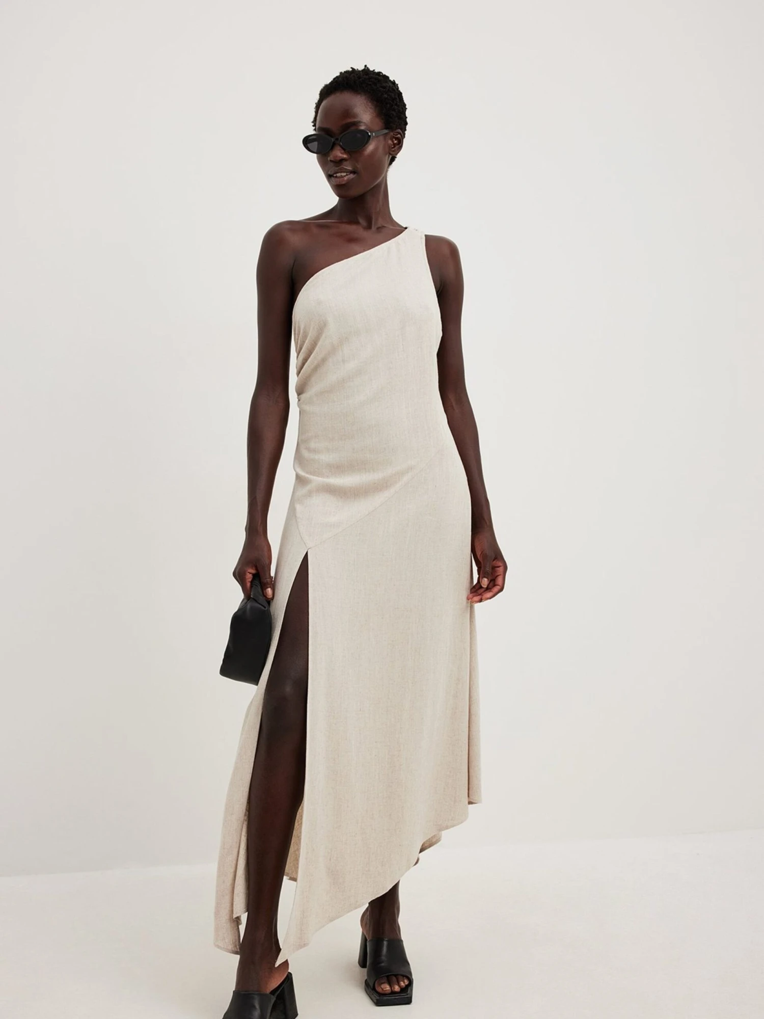 NA-KD Robes Dété Robe D’été Femme Mastic