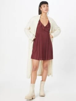 About You Robes En Jersey Robe Ida Femme Bordeaux -Stil Femme Soldes Boutique 39552eac694c1120e4d124b0c2e3e02c