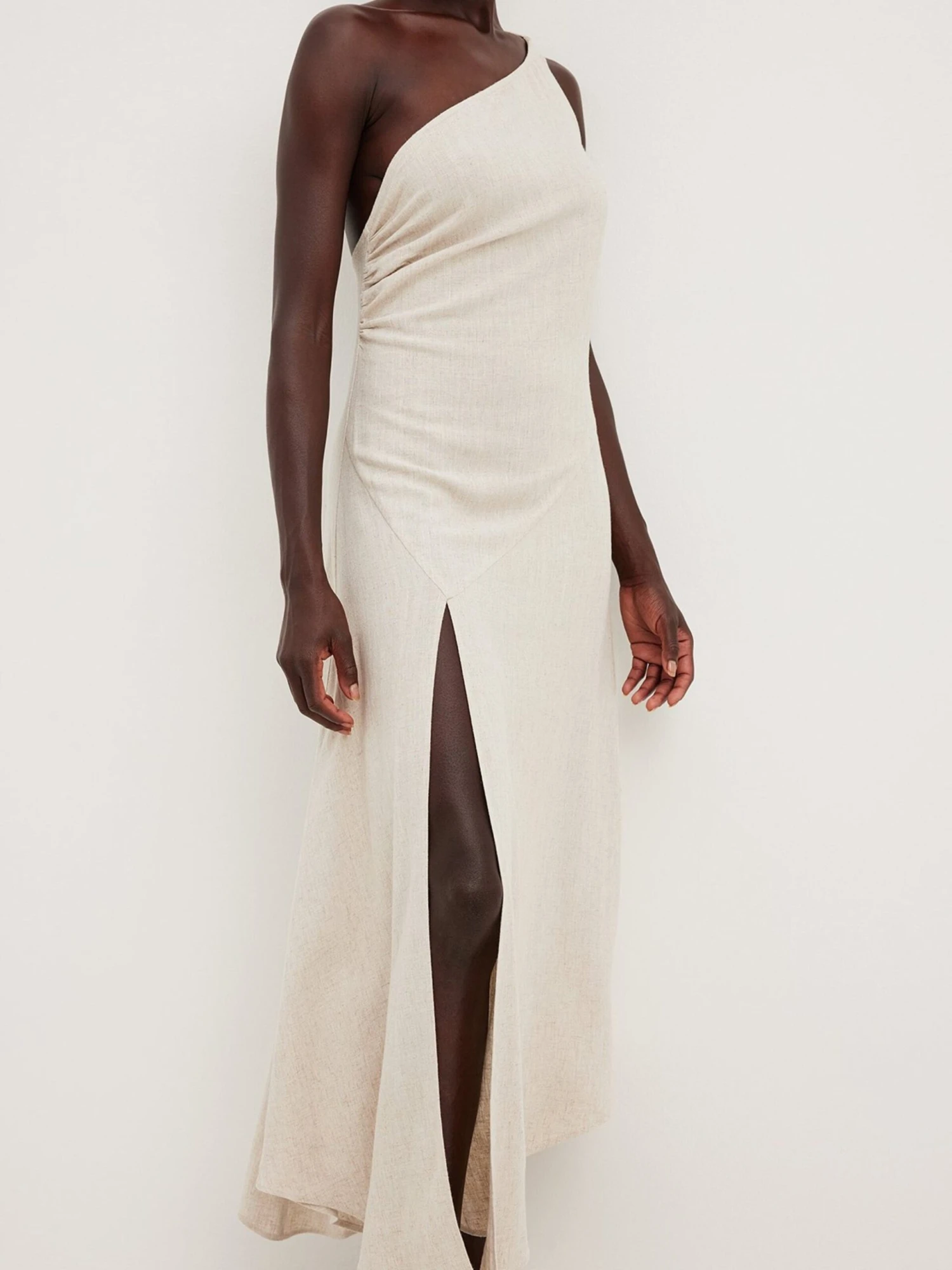 NA-KD Robes Dété Robe D’été Femme Mastic 5 NA-KD Robes Dété Robe D’été Femme Mastic – Image 3