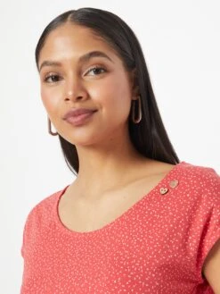 Ragwear Robes Dété Robe D’été Lilithe Femme Rouge -Stil Femme Soldes Boutique 3eeadd098203ad4c5cba5ad7cc7acfba