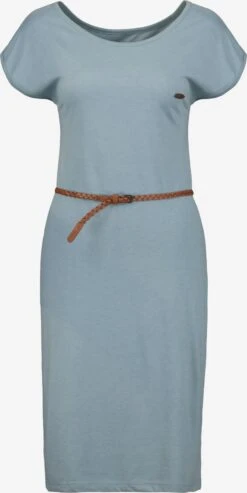 Robes En Jersey Robe ElliAK Femme Gris Fumé