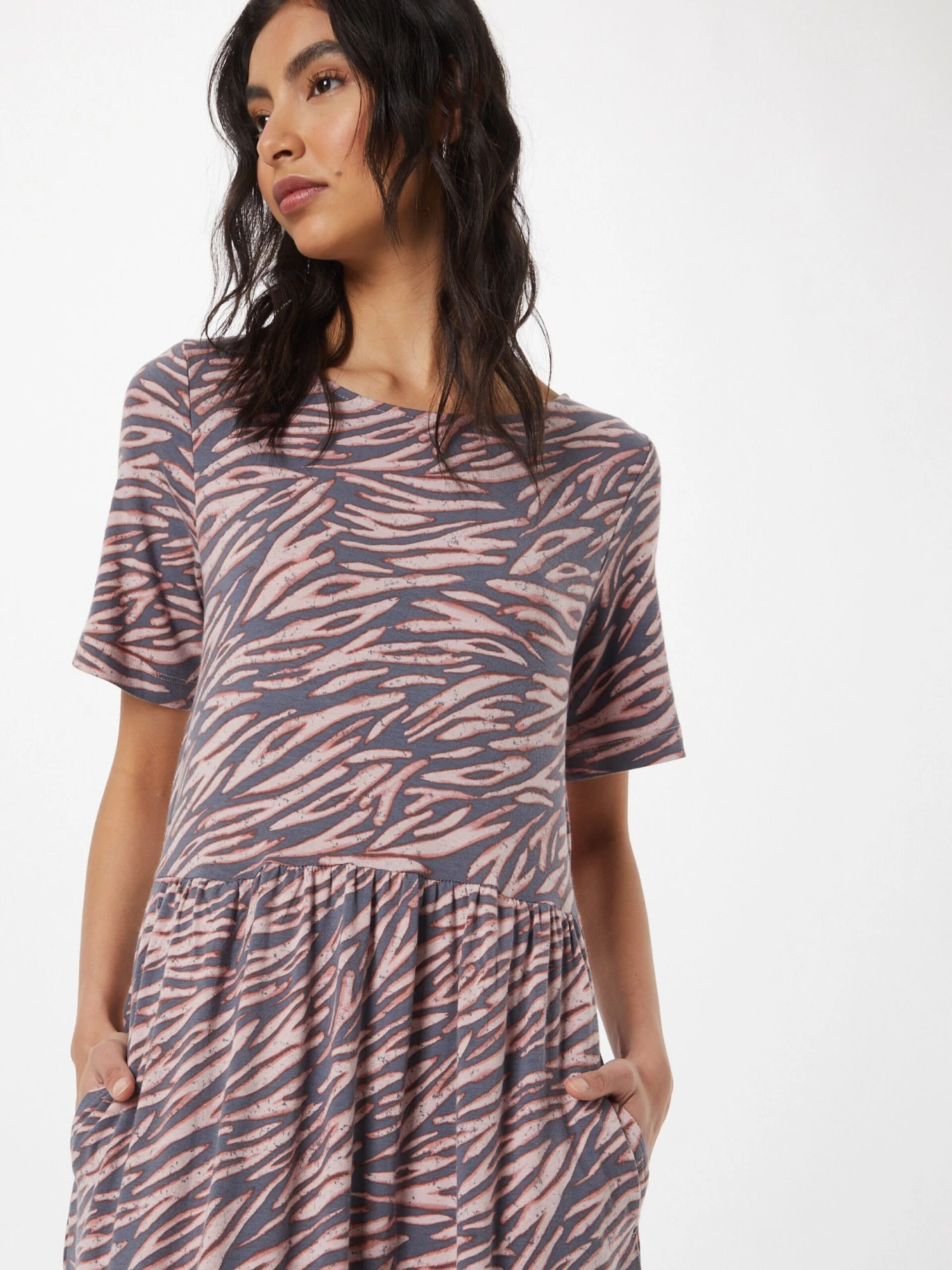 Thought Robes En Jersey Robe Nikini Femme Rose Ancienne 4 Thought Robes En Jersey Robe Nikini Femme Rose Ancienne – Image 2