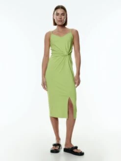 EDITED Robes En Jersey Robe Maxine Femme Vert -Stil Femme Soldes Boutique 457c7e17d39dc390bef4f0bdb696e8e7