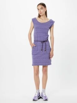 Ragwear Robes En Jersey Robe TAGG Femme Bleu Nuit -Stil Femme Soldes Boutique 45b84f65761ce682d0a22ff65cede12f