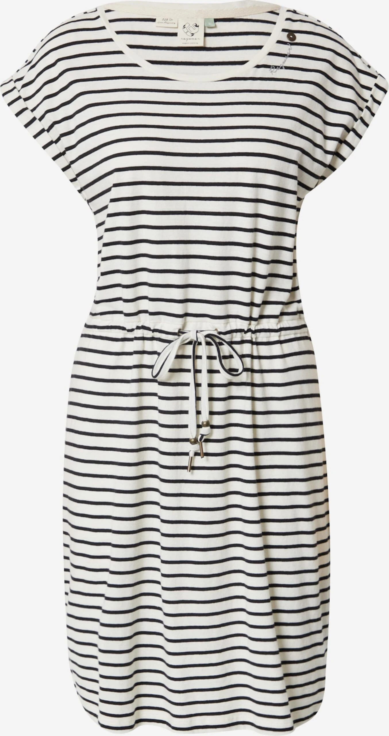 Ragwear Robes En Jersey Robe MALLORY Femme Blanc Cassé 3 Ragwear Robes En Jersey Robe MALLORY Femme Blanc Cassé