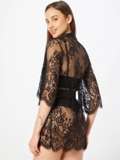 Hunkemöller Robes De Chambre Robe De Chambre Isabella Femme Noir 7 Hunkemöller Robes De Chambre Robe De Chambre Isabella Femme Noir -Stil Femme Soldes Boutique 46e8eefd5178bf88b467ebc38a7a4354