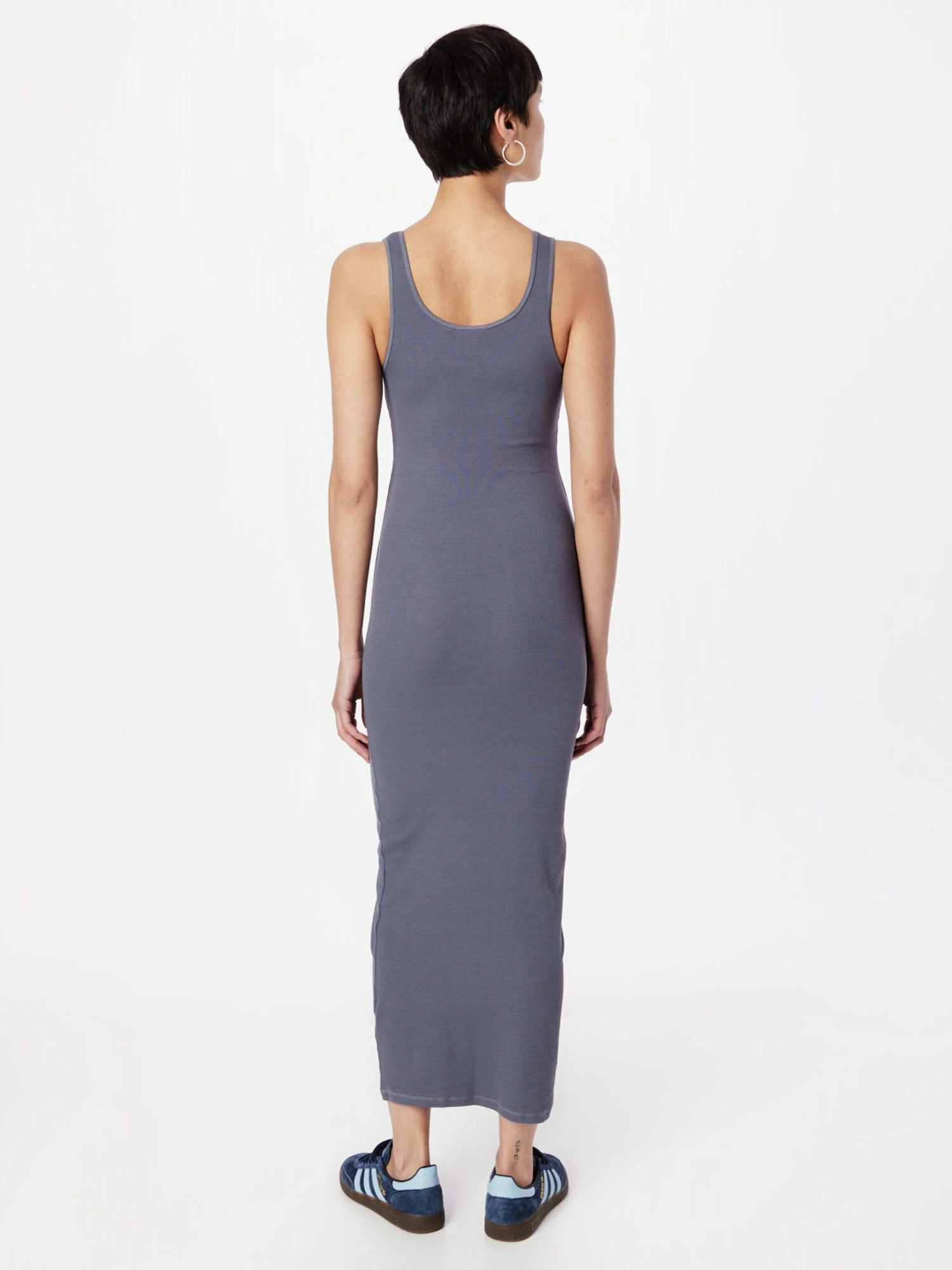 WEEKDAY Robes En Jersey Robe Femme Gris 6 WEEKDAY Robes En Jersey Robe Femme Gris – Image 4