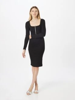 Modström Robes En Jersey Robe Toxie Femme Noir -Stil Femme Soldes Boutique 4fee40cf70d5d704b0d56da1fa3c7f36