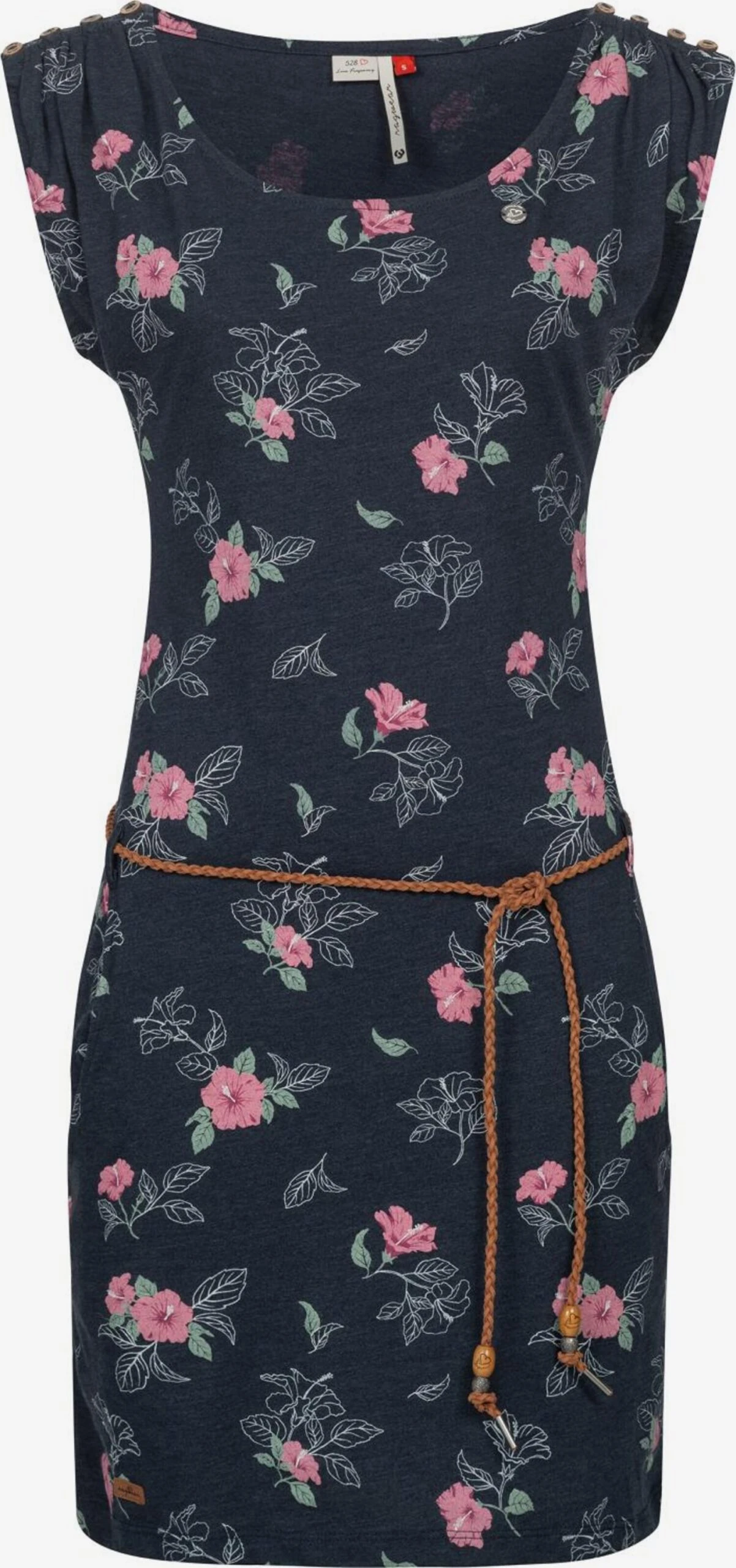 Ragwear Robes En Jersey Robe Chego Femme Bleu Marine 3 Ragwear Robes En Jersey Robe Chego Femme Bleu Marine