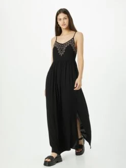 About You Robes Dété Robe D’été Jule Femme Noir -Stil Femme Soldes Boutique 60ccd2c9858d7055ce492b3e666b37d8