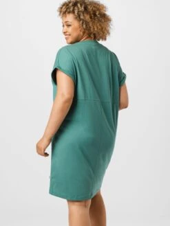 URBAN CLASSICS Robes En Jersey Robe Femme émeraude -Stil Femme Soldes Boutique 648485c6230a2f9161db2ca7d0cd5707