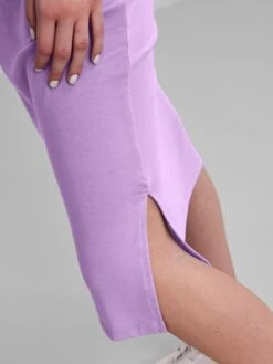 Pieces Robes En Jersey Robe ONIKA Femme Violet Clair -Stil Femme Soldes Boutique 64b5878ffca3cfc139267496dda81694