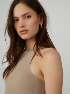 Robes En Jersey Robe Asya Femme Beige -Stil Femme Soldes Boutique 663b07cfafa745f3232b050d662c875e