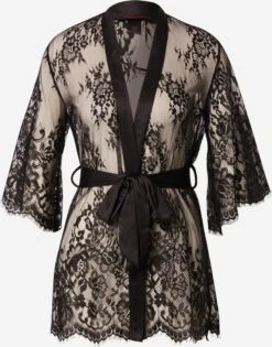 Hunkemöller Robes De Chambre Robe De Chambre Isabella Femme Noir