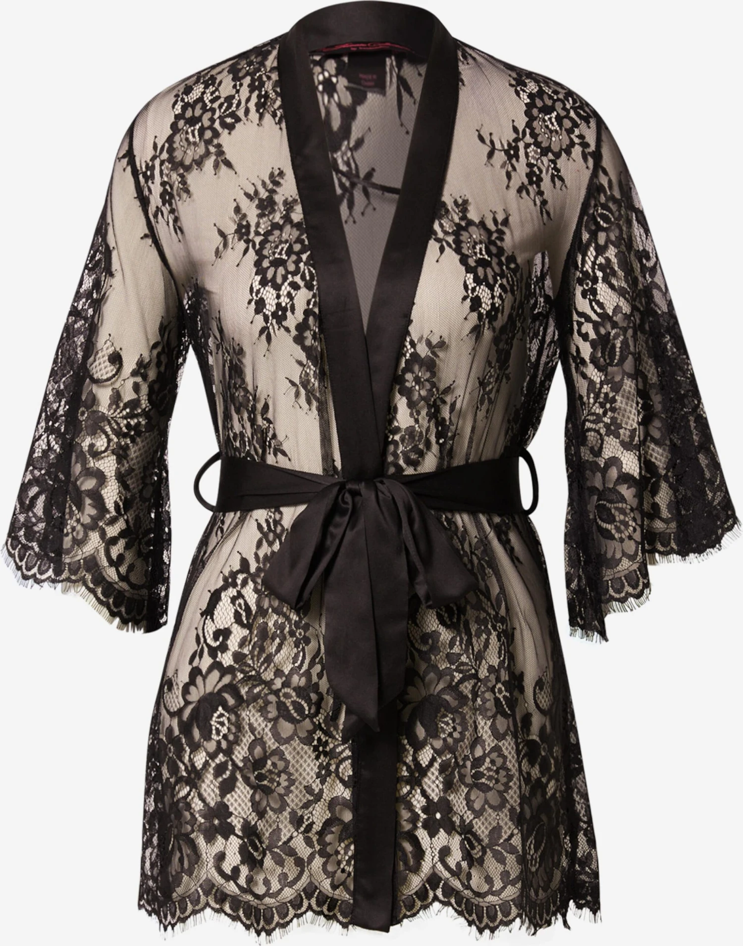 Hunkemöller Robes De Chambre Robe De Chambre Isabella Femme Noir 3 Hunkemöller Robes De Chambre Robe De Chambre Isabella Femme Noir