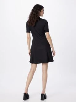 Hugo Robes En Jersey Robe Nessire Femme Noir -Stil Femme Soldes Boutique 6787aff1611a2b5319b08246682b3a74