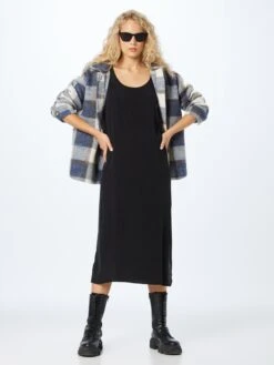 Denham Robes En Jersey Robe CARLA Femme Noir -Stil Femme Soldes Boutique 7449de0fd3d268dbf7e9f12755411f97