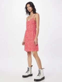 Pieces Robes Dété Robe D’été TALA Femme Rouge Vif -Stil Femme Soldes Boutique 772fdb8e8277be207efe909ae466554d