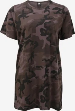 URBAN CLASSICS Robes En Jersey Robe Femme Kaki