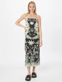 WAREHOUSE Robes Dété Robe D’été Femme Menthe -Stil Femme Soldes Boutique 7afb78ba43dcccc1f560e9253643cfef