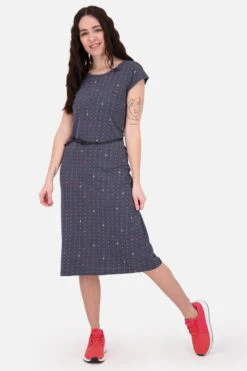 Robes En Jersey Robe Melli AK Femme Marine -Stil Femme Soldes Boutique 7e5474f2df59f9e1d52036db265d4610