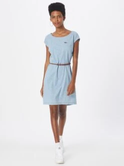 Robes Dété Robe D’été MelloAK Femme Bleu Clair -Stil Femme Soldes Boutique 806d188f680aa3a6837538c335d44322