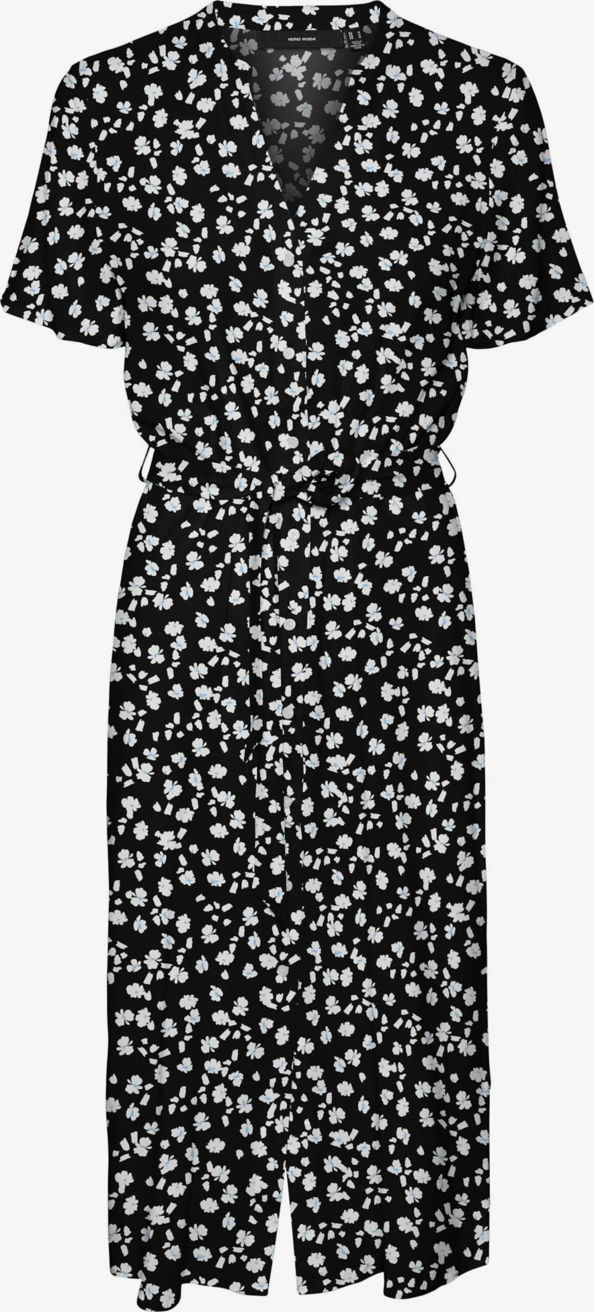 Vero Moda Robes Dété Robe D’été Vica Femme Noir 3 Vero Moda Robes Dété Robe D’été Vica Femme Noir
