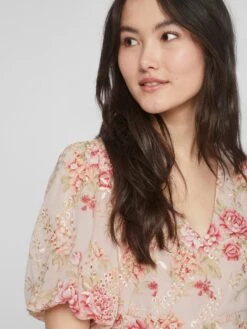 Robes Dété Robe D’été LEMONY Femme Rose / Poudre -Stil Femme Soldes Boutique 8785e4f7ee6a358f74ce16fe44e5bbfe