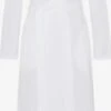 HANRO Robes De Chambre Robe De Chambre Paola Femme Blanc -Stil Femme Soldes Boutique 87e23954d7b22d2d4a42c348b548b88c