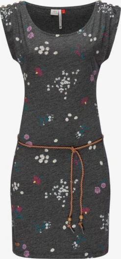 Ragwear Robes En Jersey Robe Chego Femme Gris Foncé