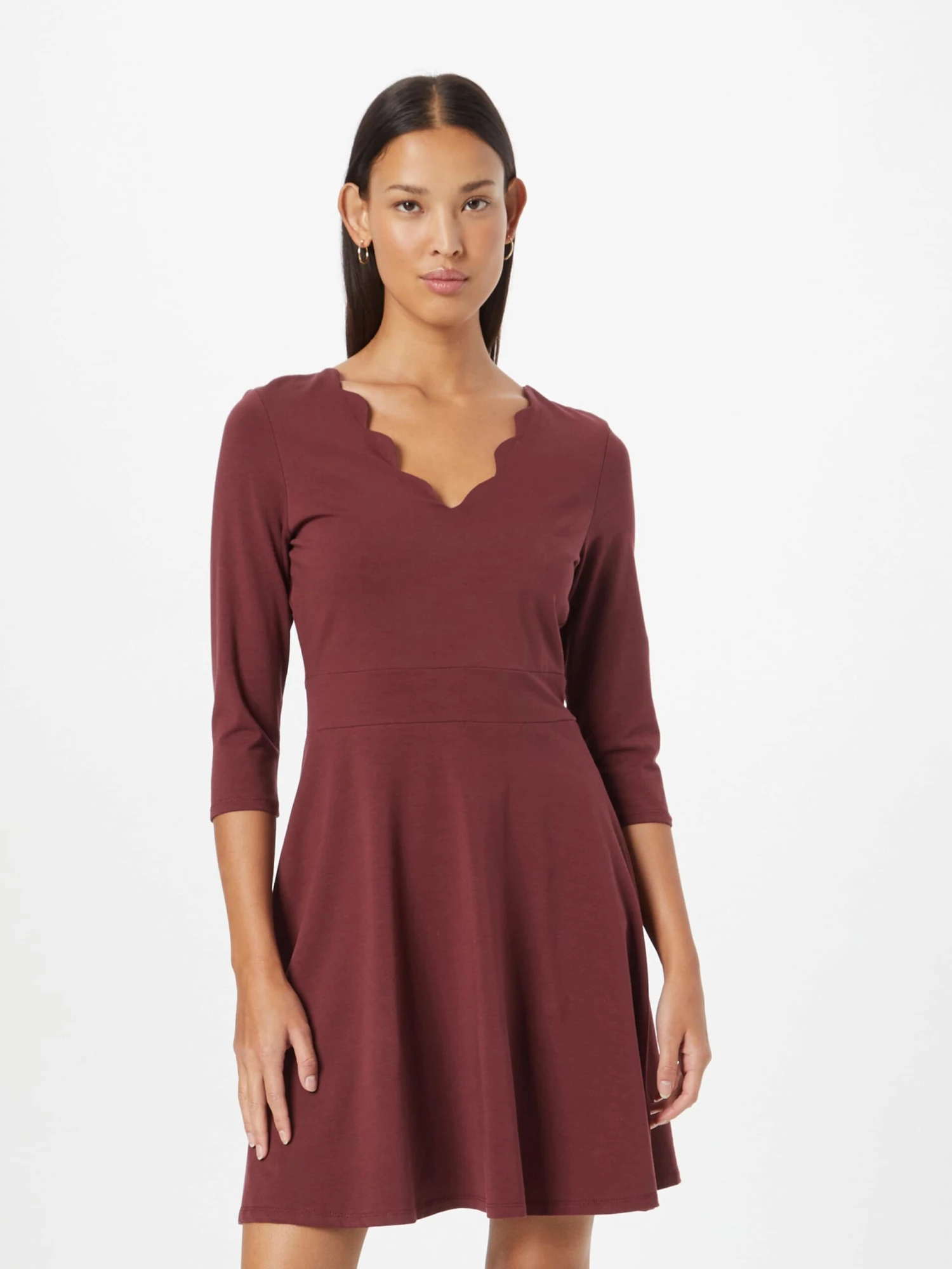 About You Robes En Jersey Robe Nora Femme Rouge Foncé 5 About You Robes En Jersey Robe Nora Femme Rouge Foncé – Image 3