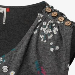 Ragwear Robes En Jersey Robe Chego Femme Gris Foncé -Stil Femme Soldes Boutique 8a1e43e6b805c99301414636aaa2bb72