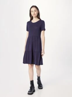 Hailys Robes En Jersey Robe Rosi Femme Bleu Foncé -Stil Femme Soldes Boutique 8b5946bd5004ce8ddb0b1cb68cf800a2