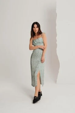 Robes Dété Robe D’été Mary Femme Vert -Stil Femme Soldes Boutique 928216b4ef5bb8b365ed6e10c048d588